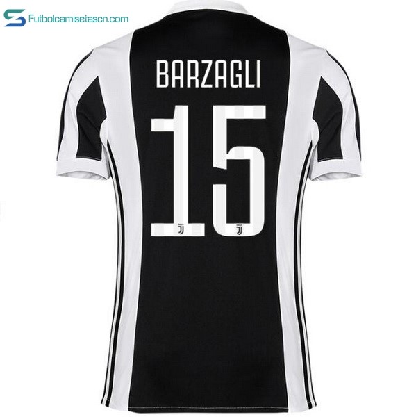 Camiseta Juventus 1ª Barzagli 2017/18